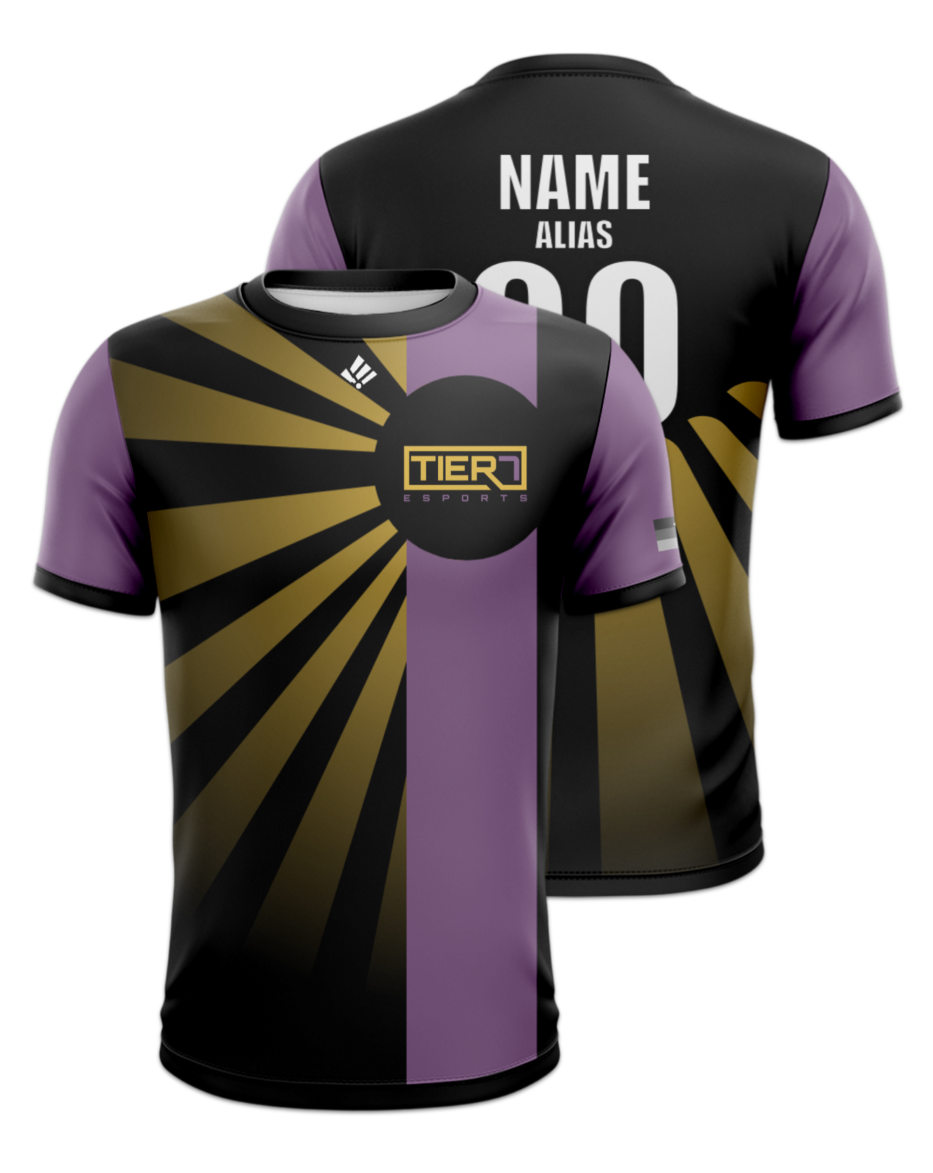 Rendered product preview, stack