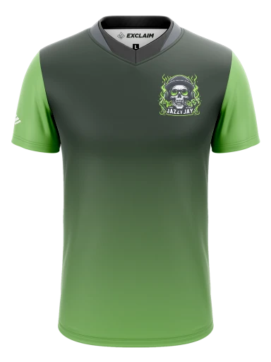 Custom Dual Neck Esports Jersey preview, front