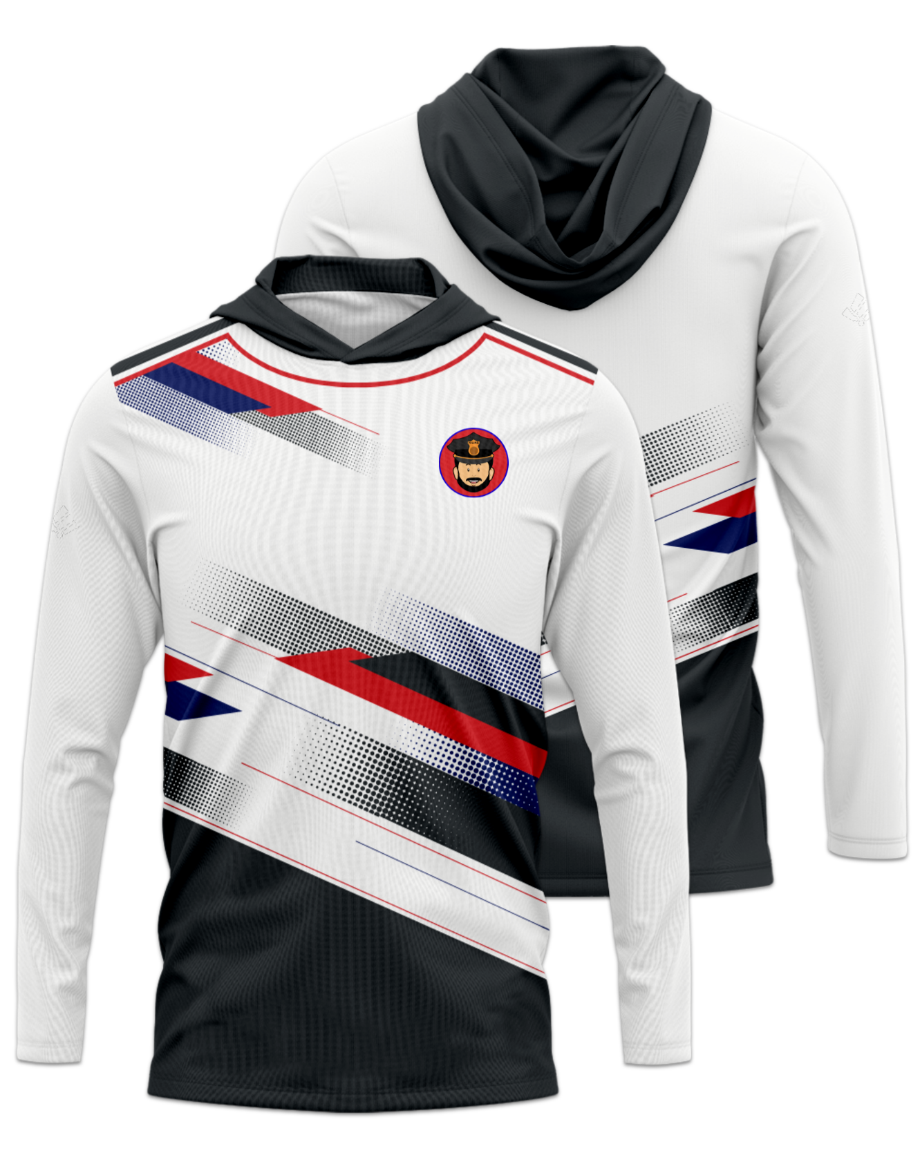 Rendered product preview, stack