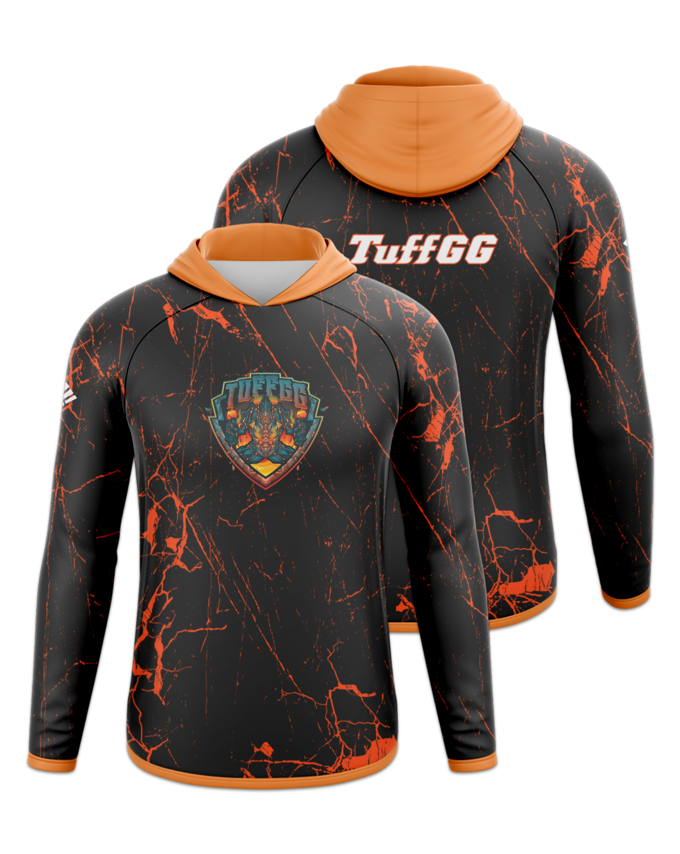 Rendered product preview, stack