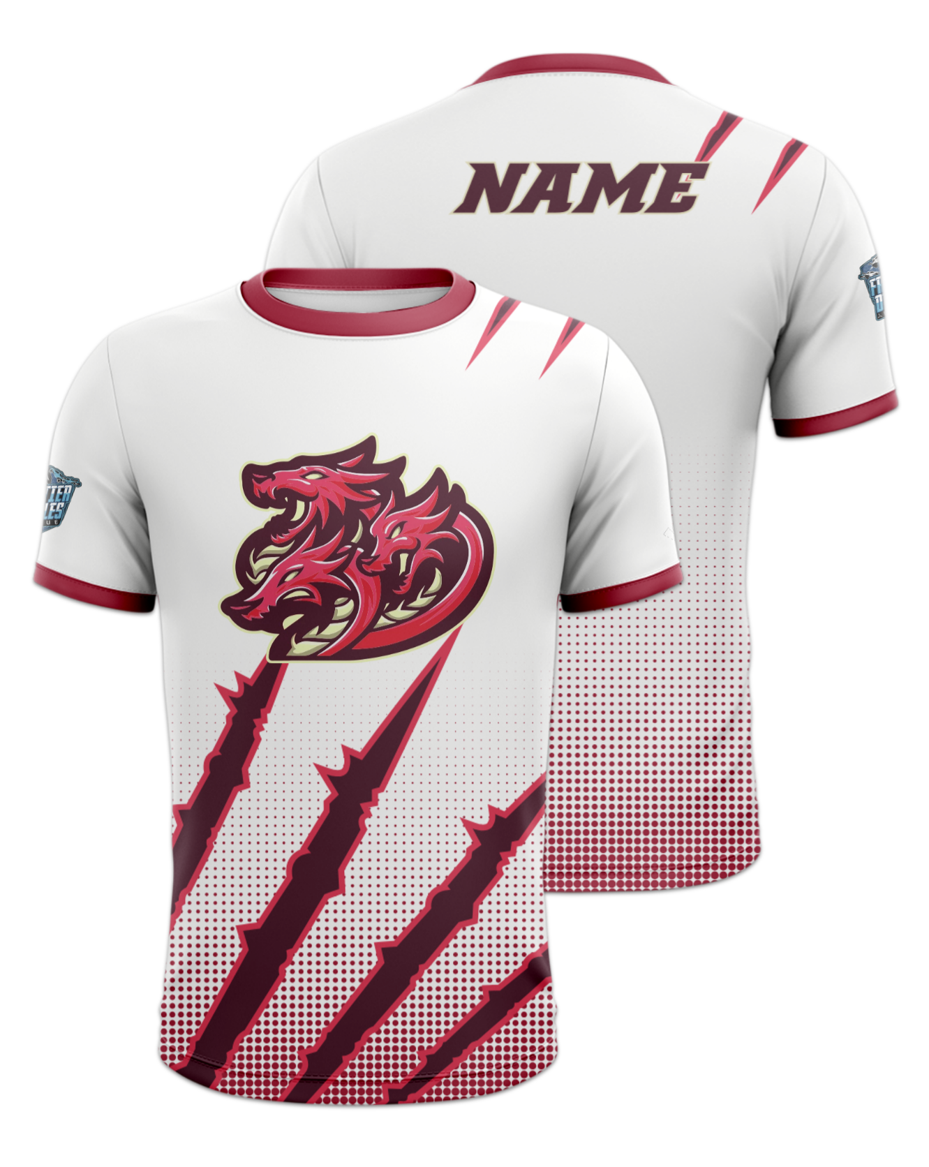 Rendered product preview, stack