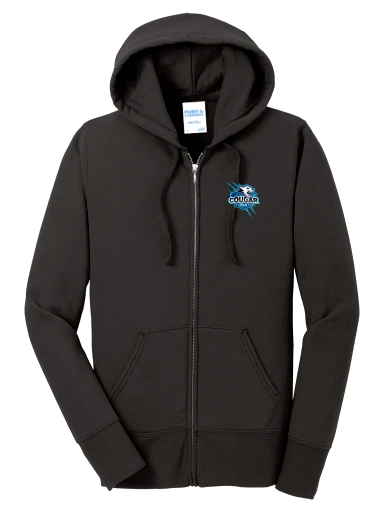 Women's Core Fleece Full-Zip Hooded Sweatshirt preview, front