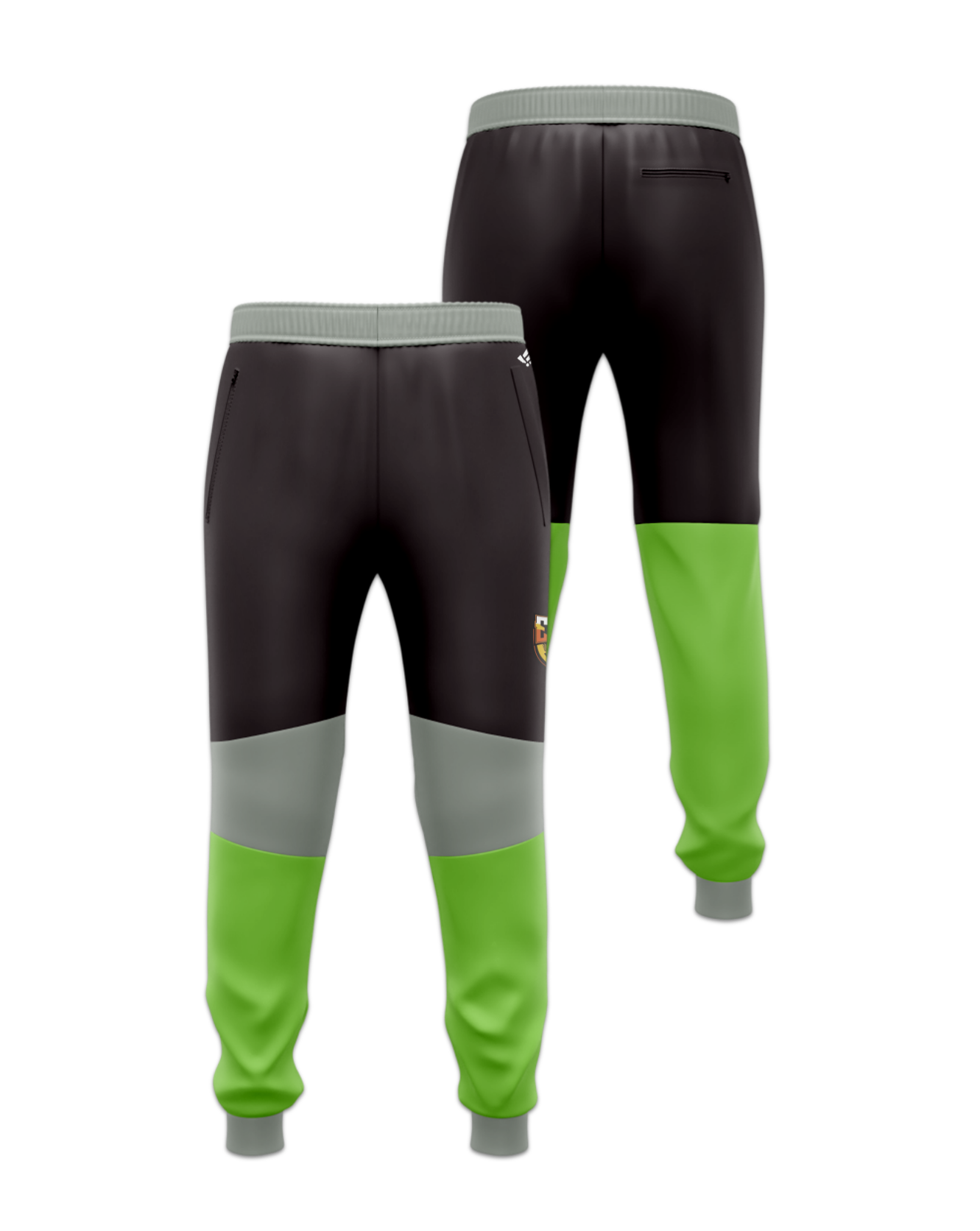 Rendered product preview, stack