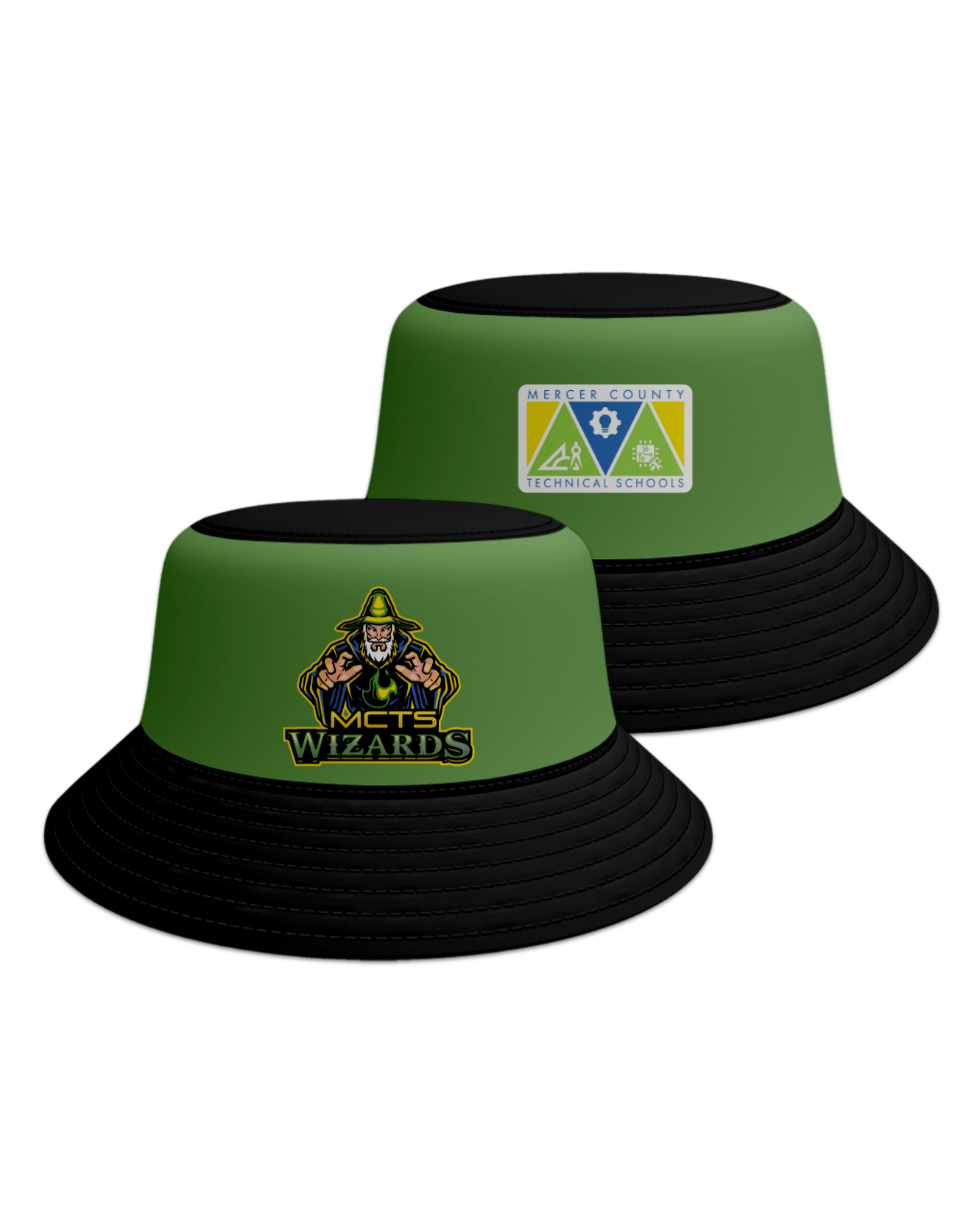 Rendered product preview, stack