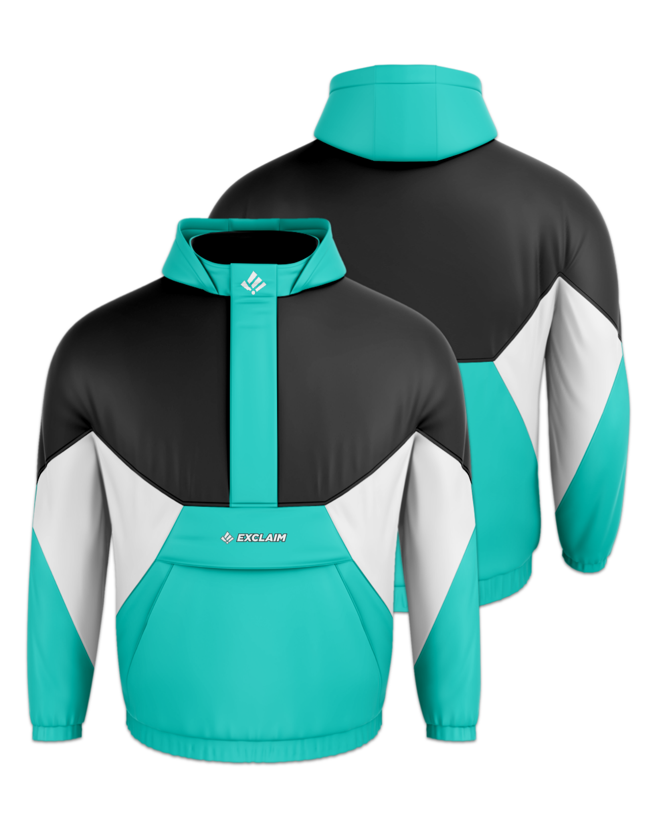 Rendered product preview, stack