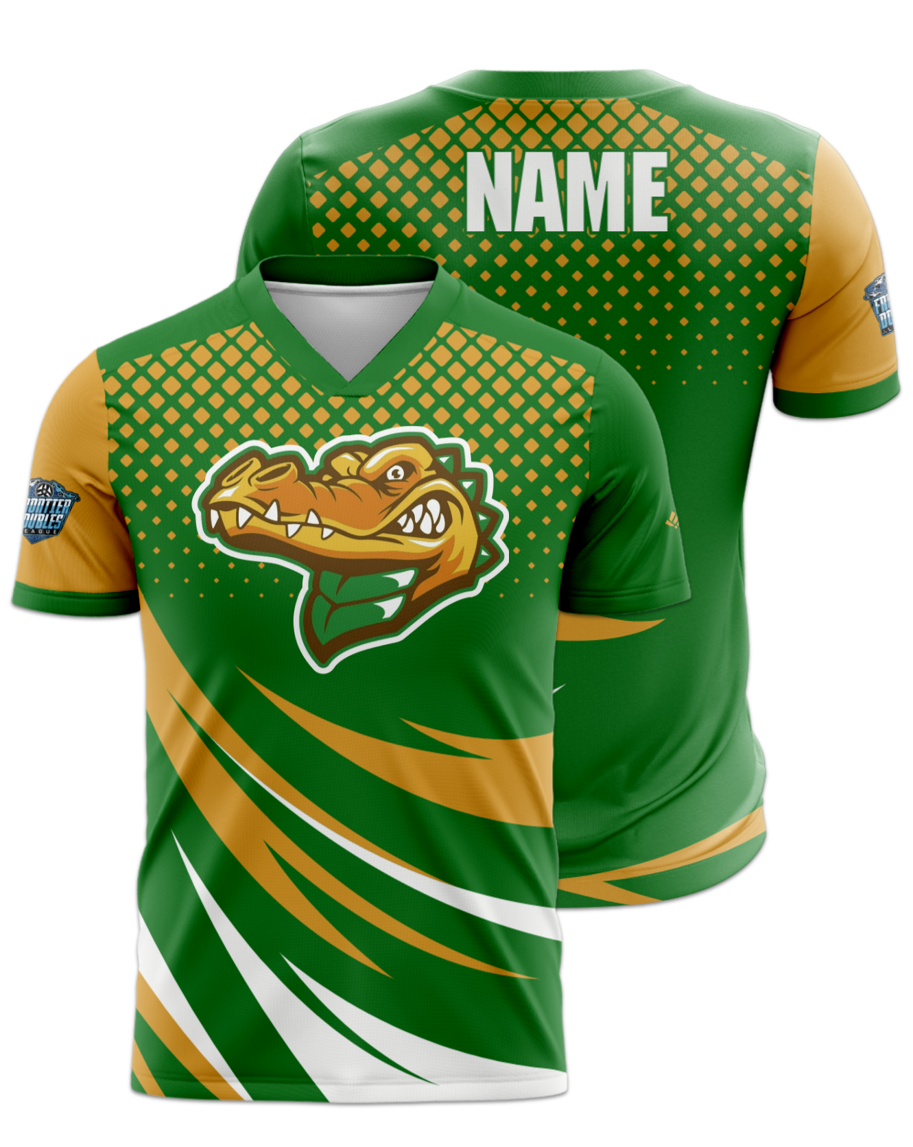 Rendered product preview, stack