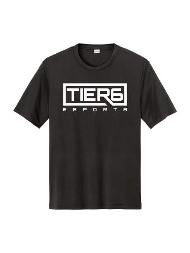 Tier 6 Fundraising Store Tall PosiCharge Competitor Tee preview, front