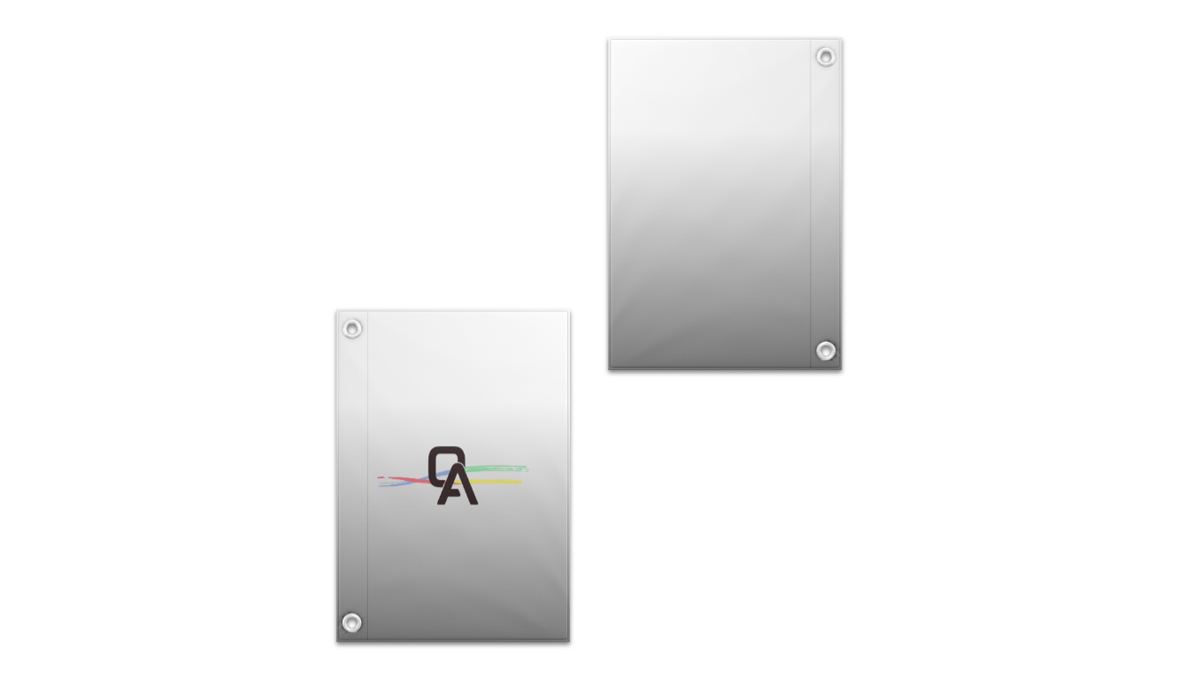 Rendered product preview, stack