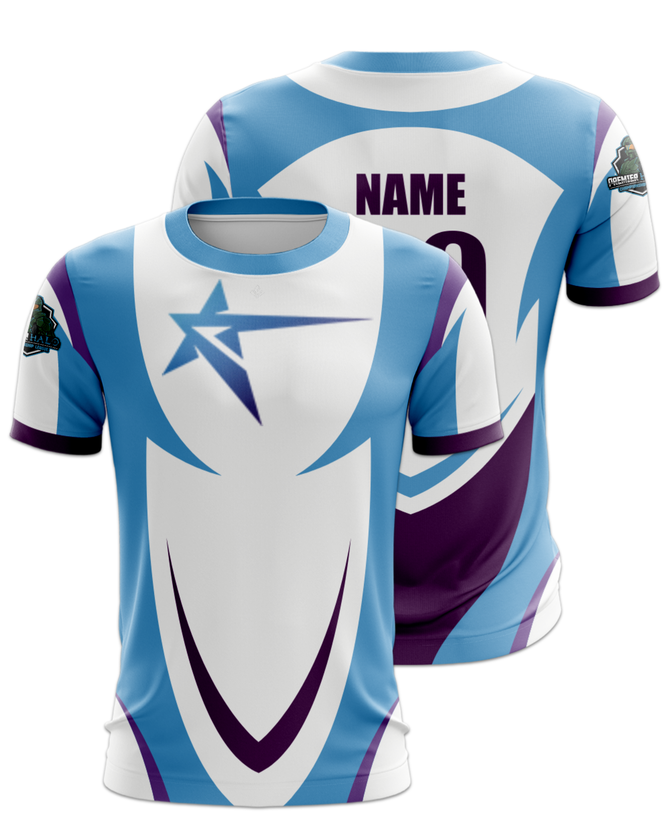 Rendered product preview, stack