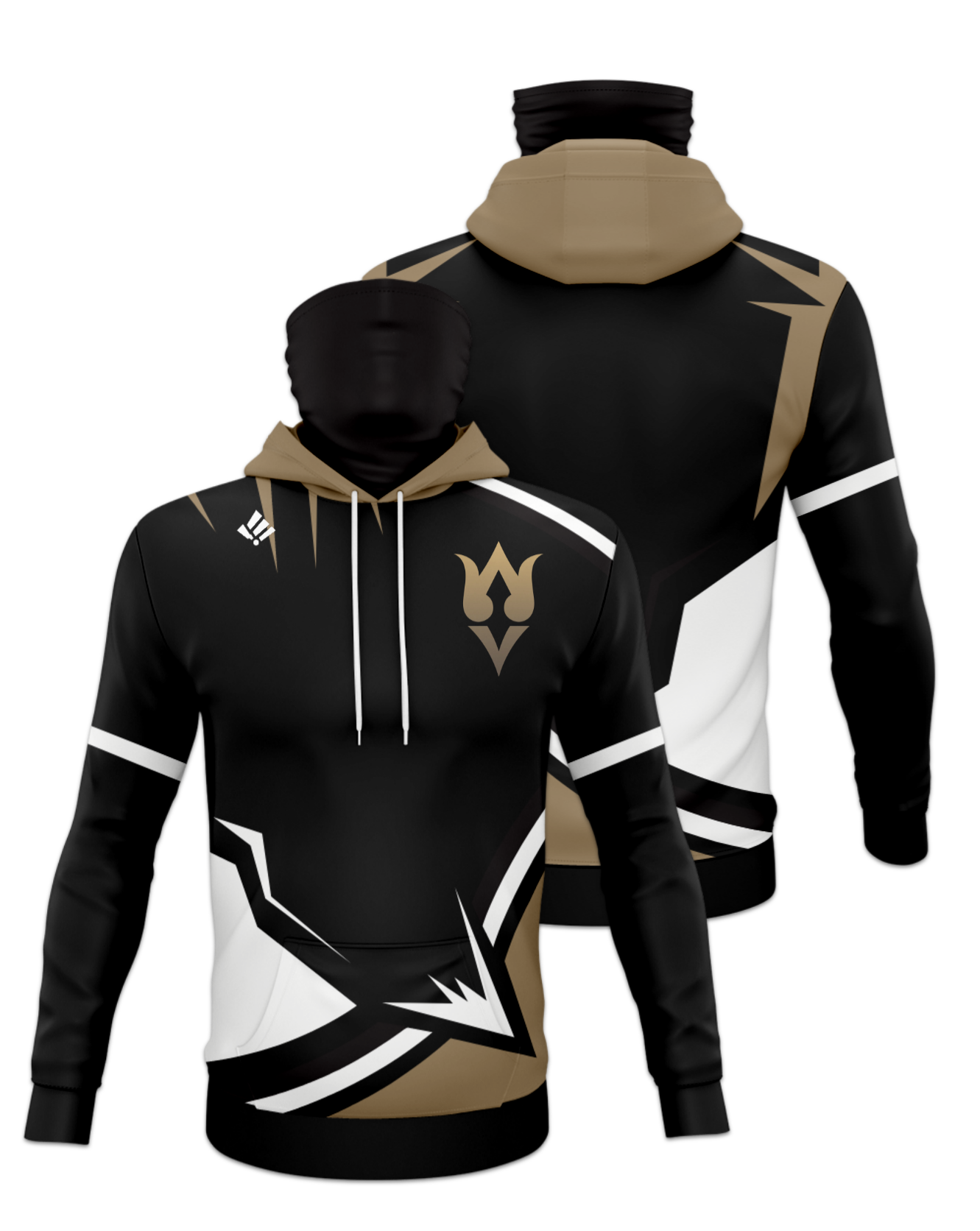 Rendered product preview, stack