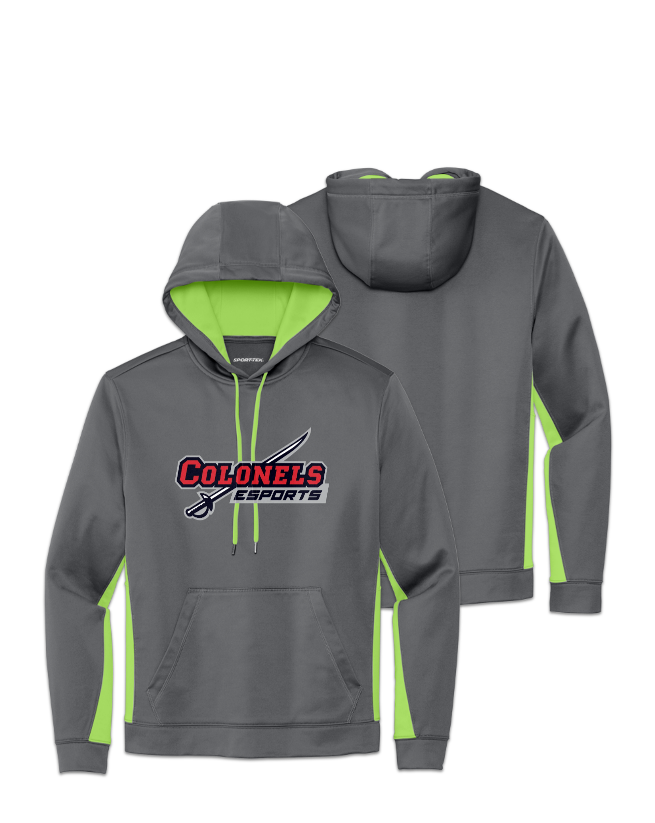 Rendered product preview, stack