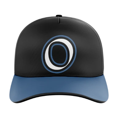 Sublimated 5 Panel Curved Bill Cap preview, front