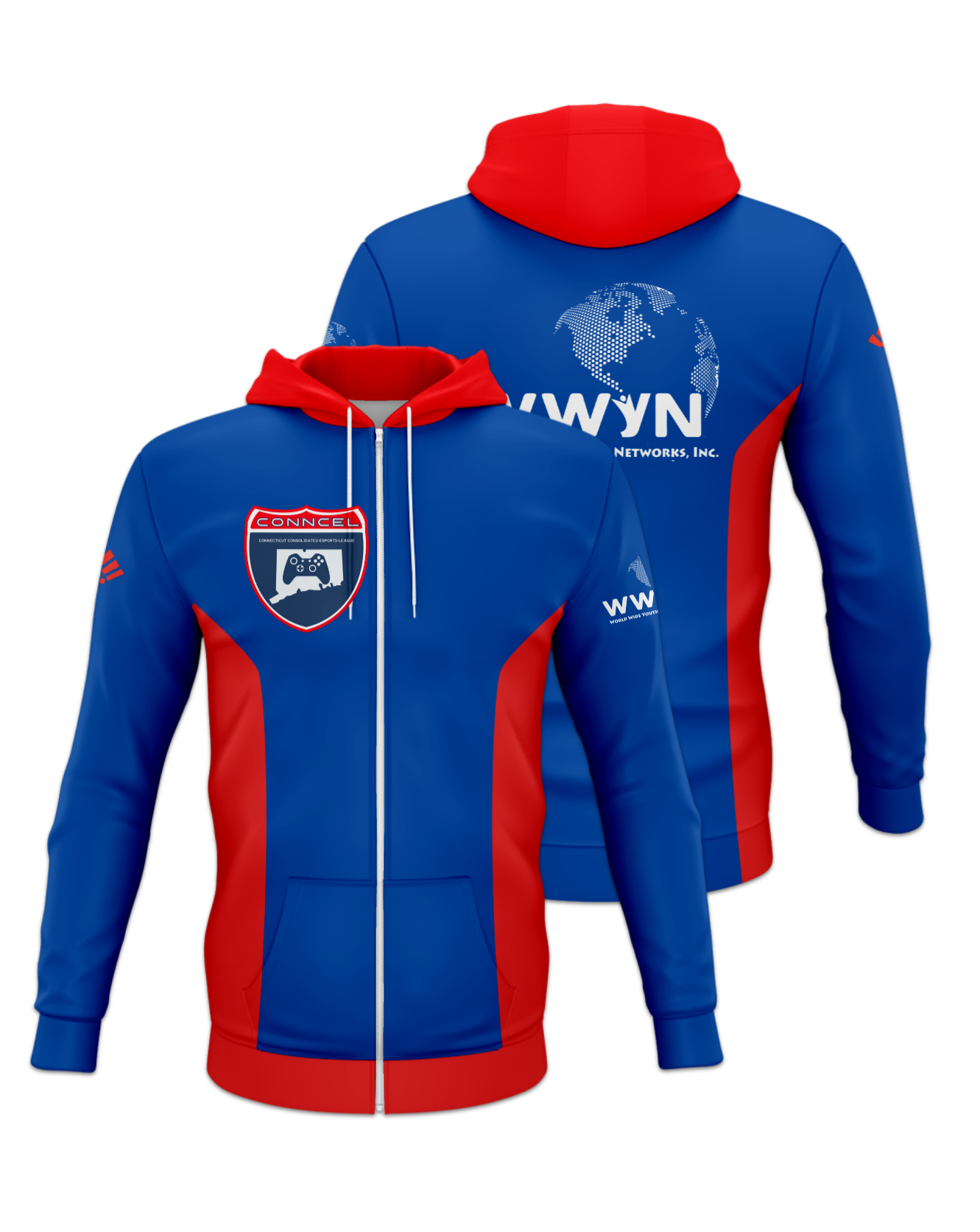 Rendered product preview, stack