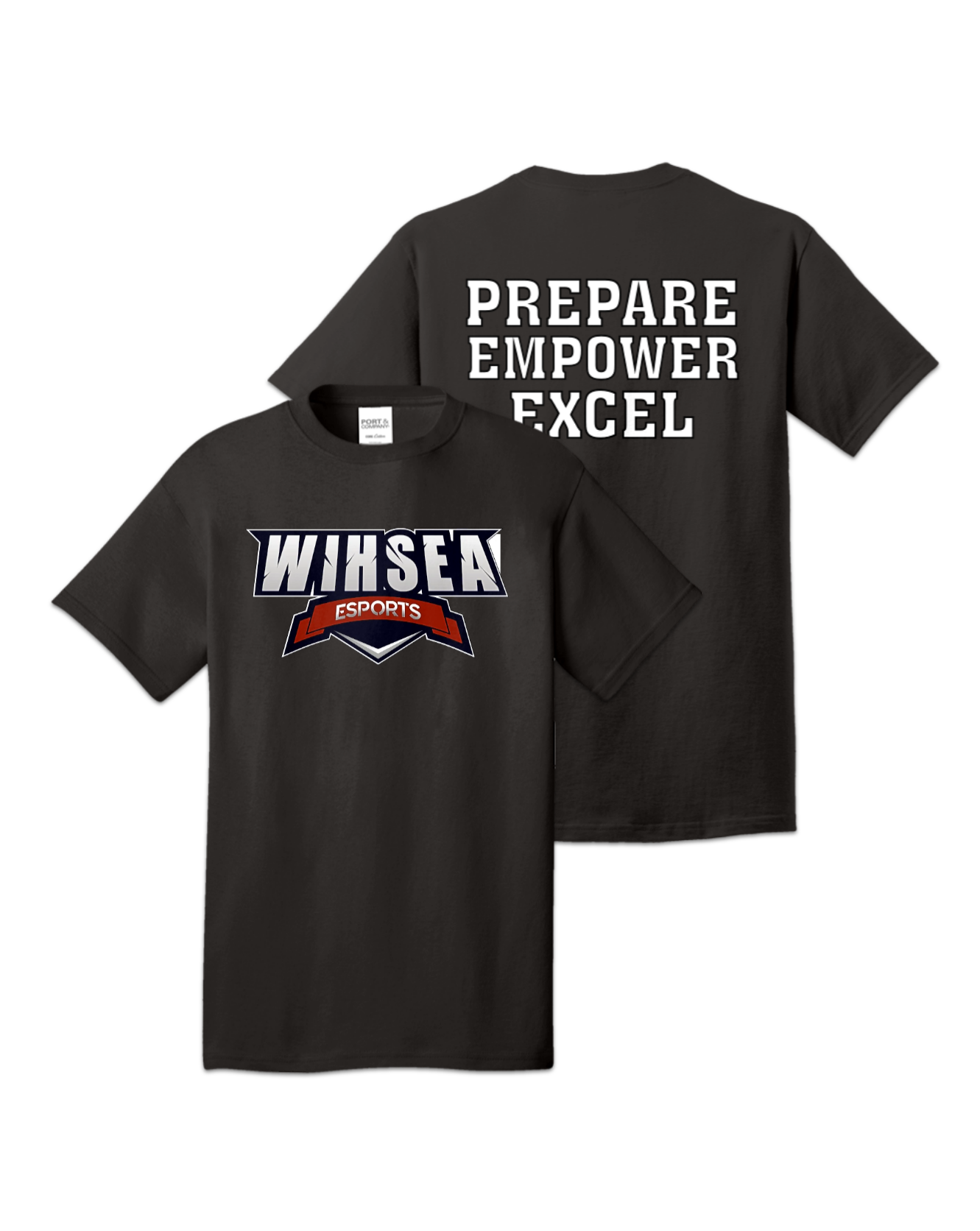 Rendered product preview, stack