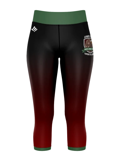Custom Sublimated Capris preview, front