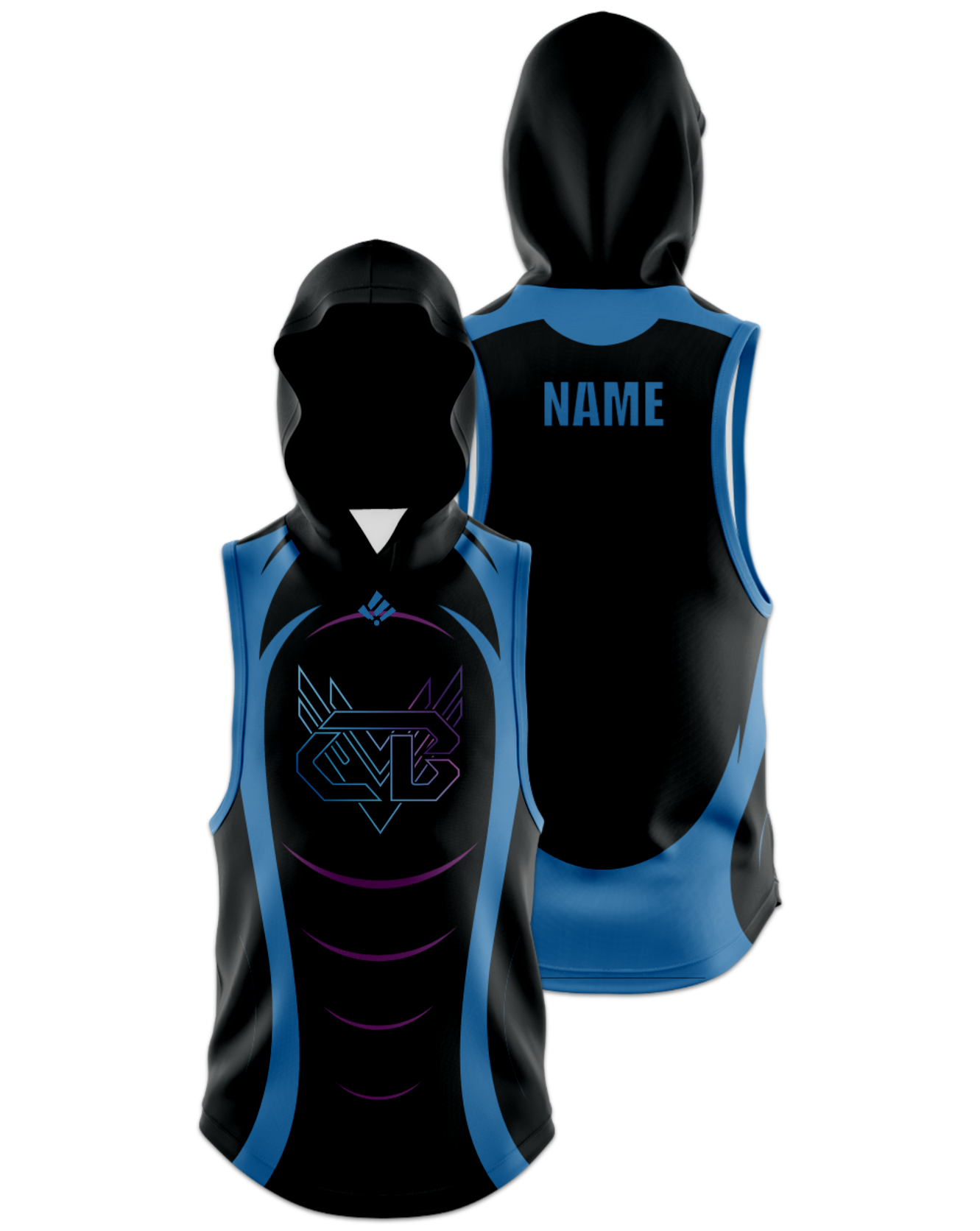 Rendered product preview, stack