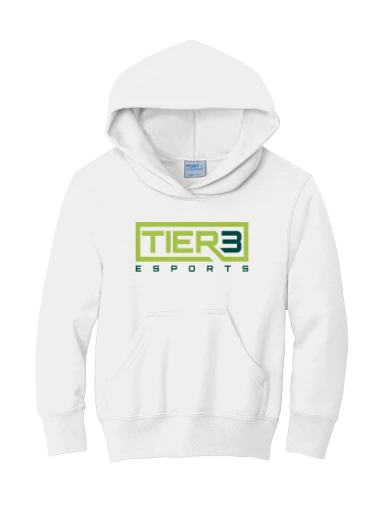 Tier 3 Fan Store Youth Core Fleece Pullover Hooded Sweatshirt preview, front