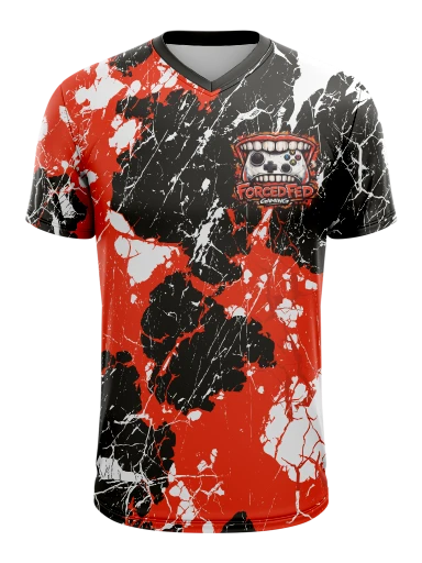 FF V-Neck Esports Jersey preview, front