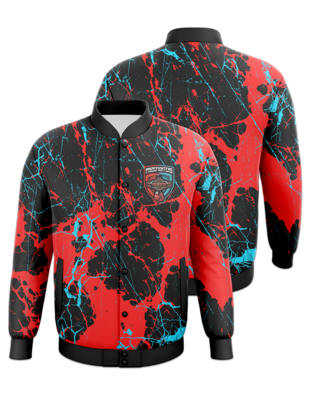 Rendered product preview, stack