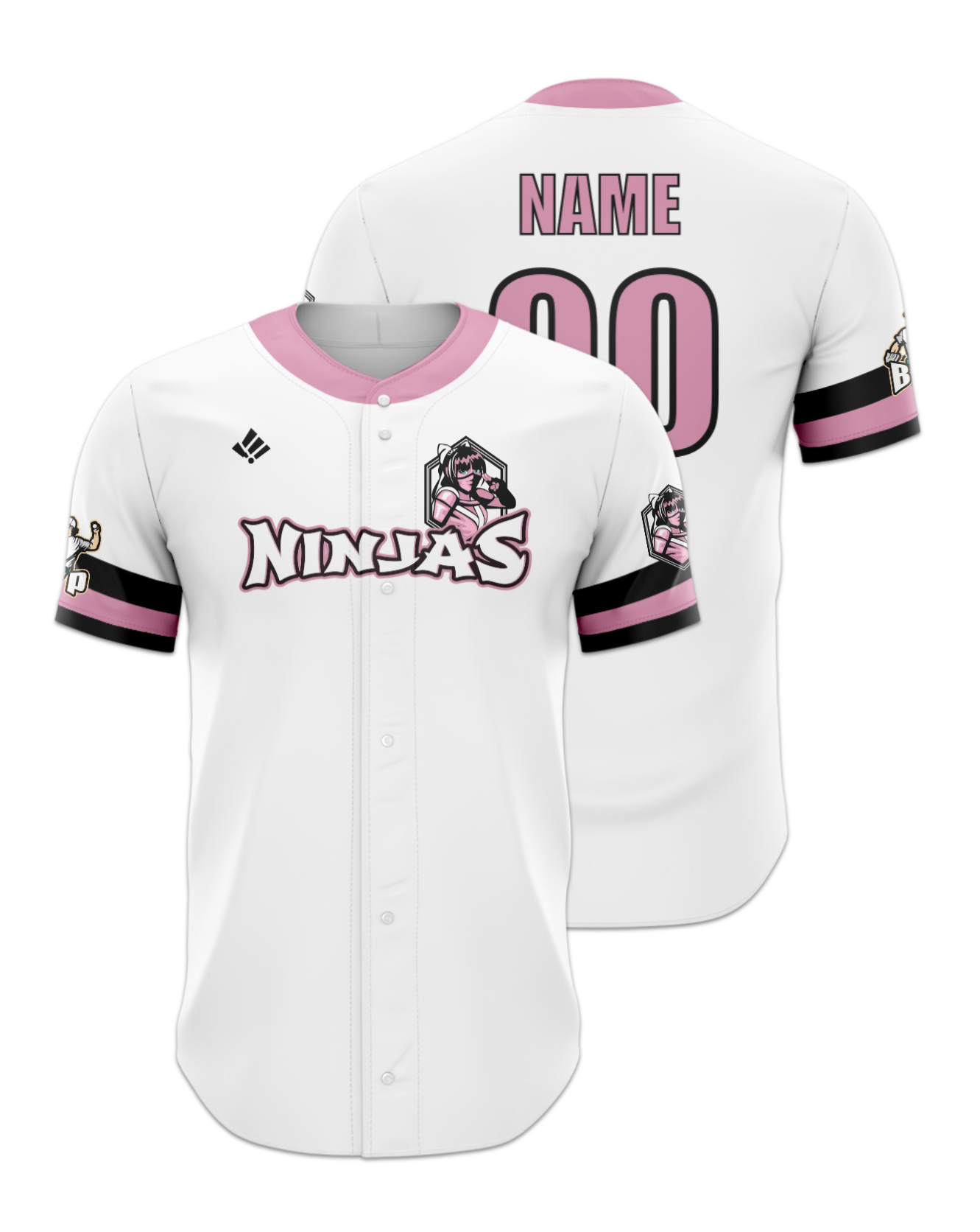 Rendered product preview, stack