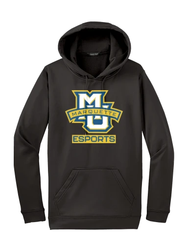 Sport-Tek Sport-Wick Fleece Hooded Pullover preview, front