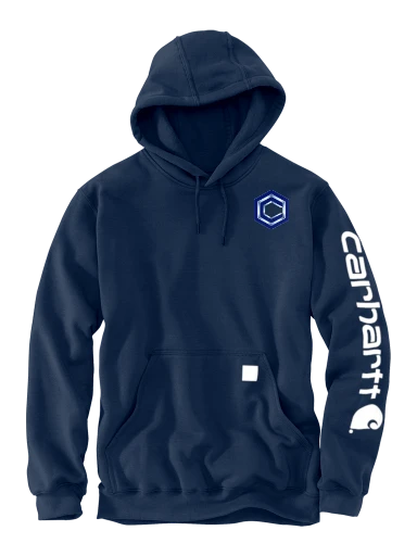 Carhartt Midweight Hooded Logo Sweatshirt preview, front