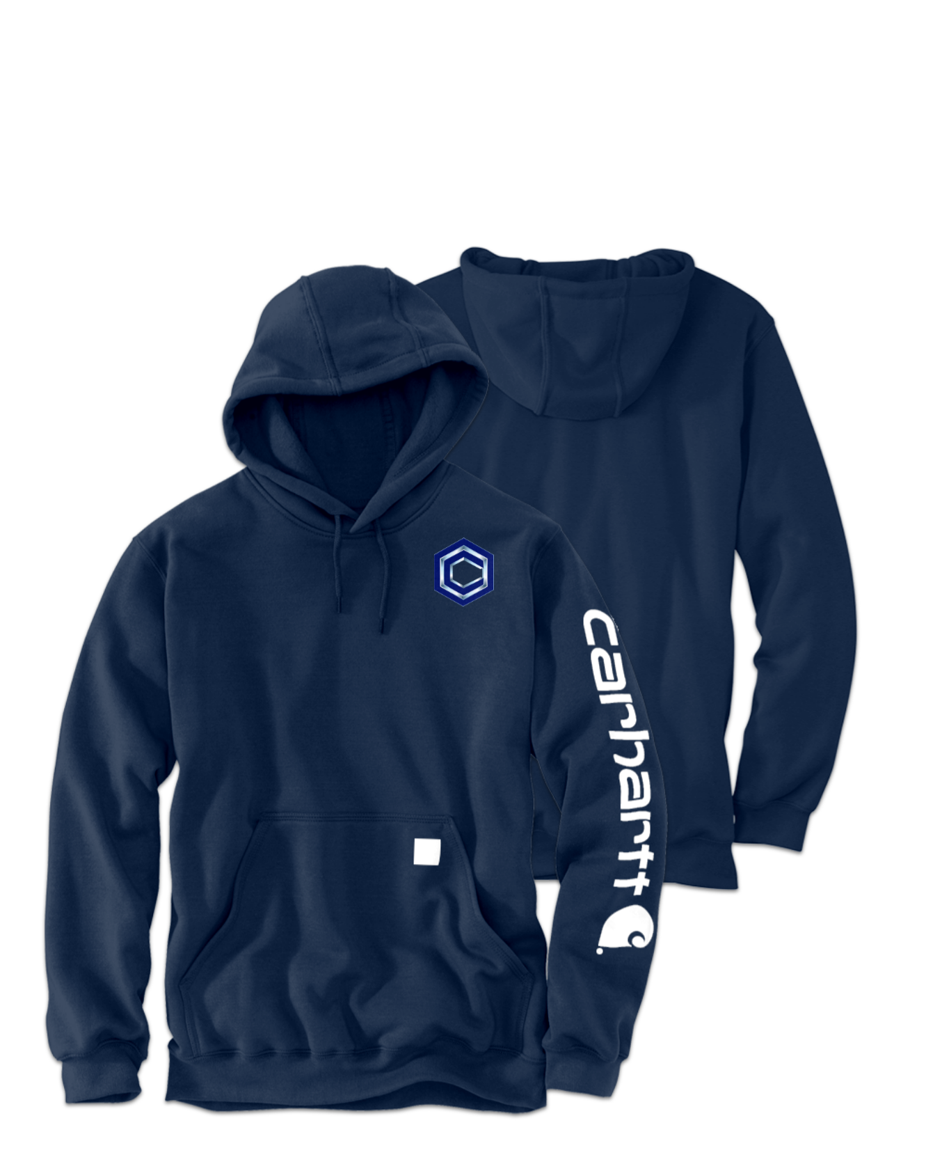 Rendered product preview, stack