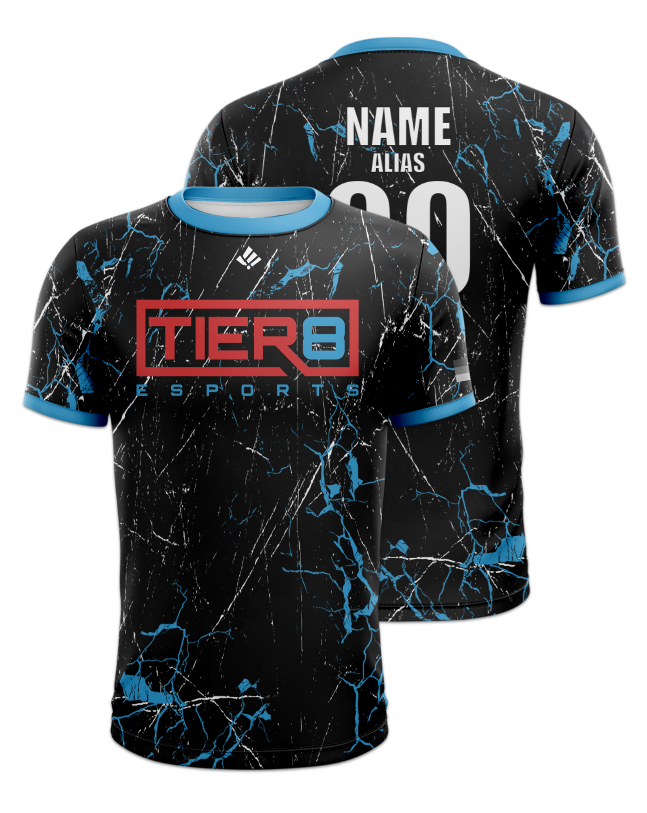 Rendered product preview, stack