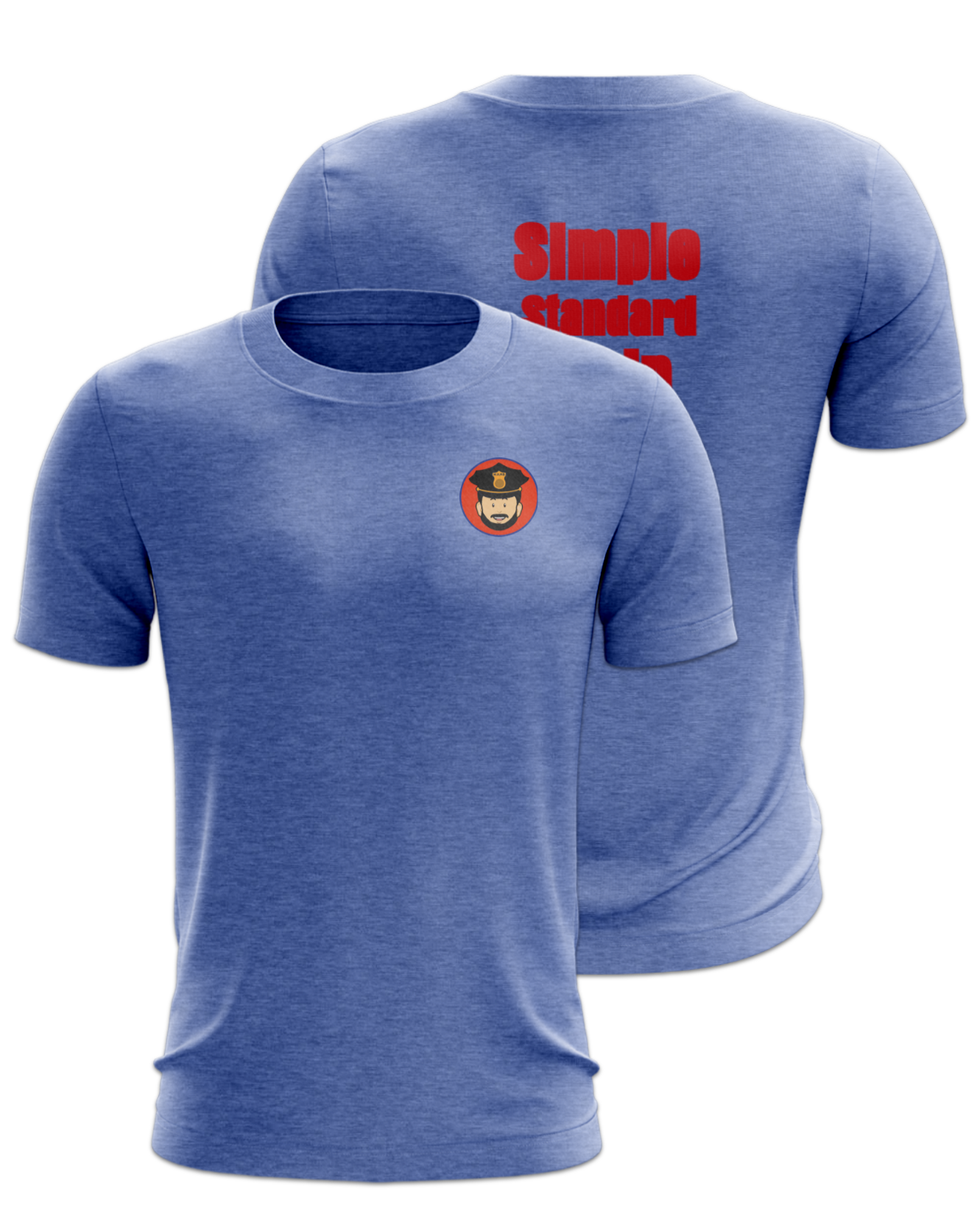 Rendered product preview, stack