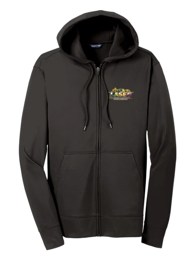 LASEF Sport-Wick Fleece Full-Zip Hooded Jacket preview, front