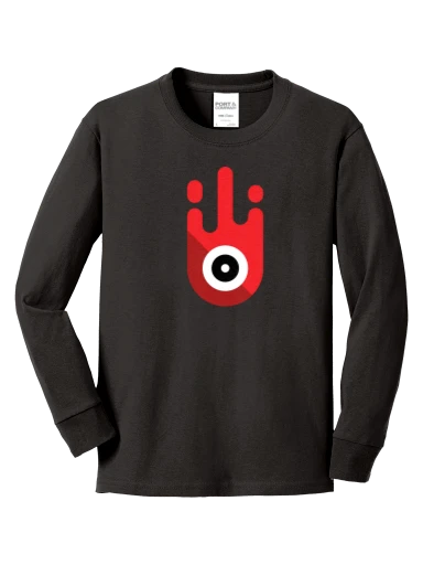 Youth Long Sleeve Core Cotton Tee preview, front