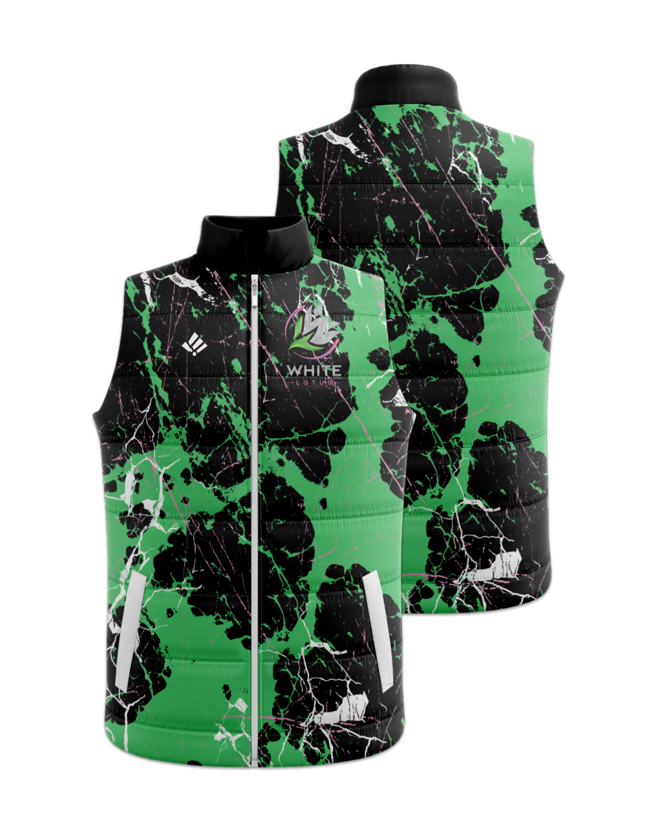 Rendered product preview, stack