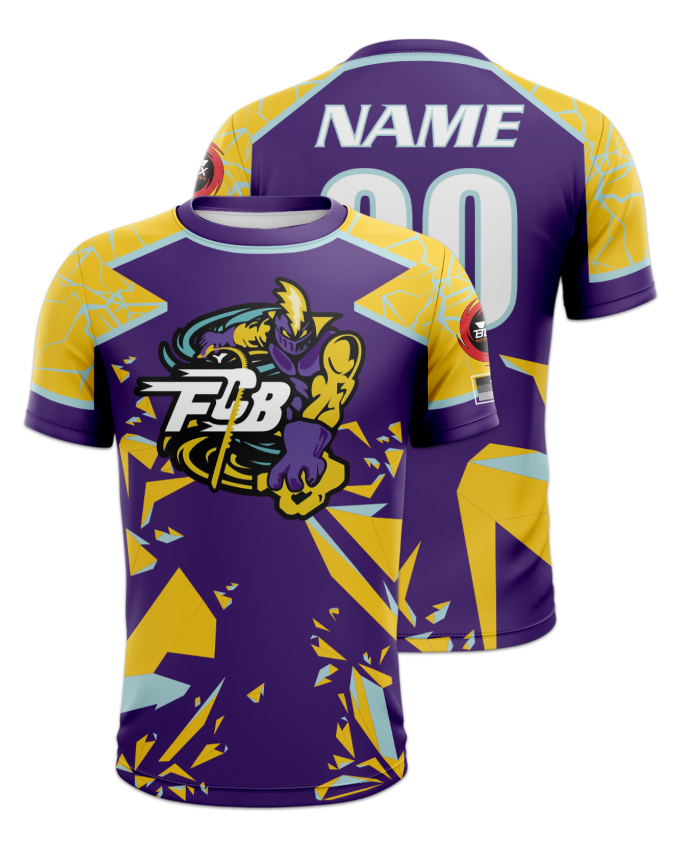 Rendered product preview, stack