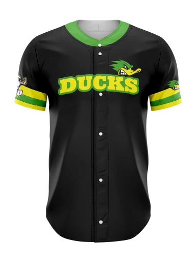Sublimated Full Button Baseball Jersey preview, front