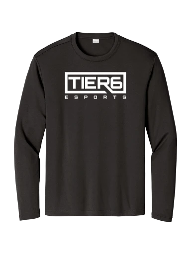 Tier 6 Fundraising Store Long Sleeve PosiCharge Competitor Tee preview, front