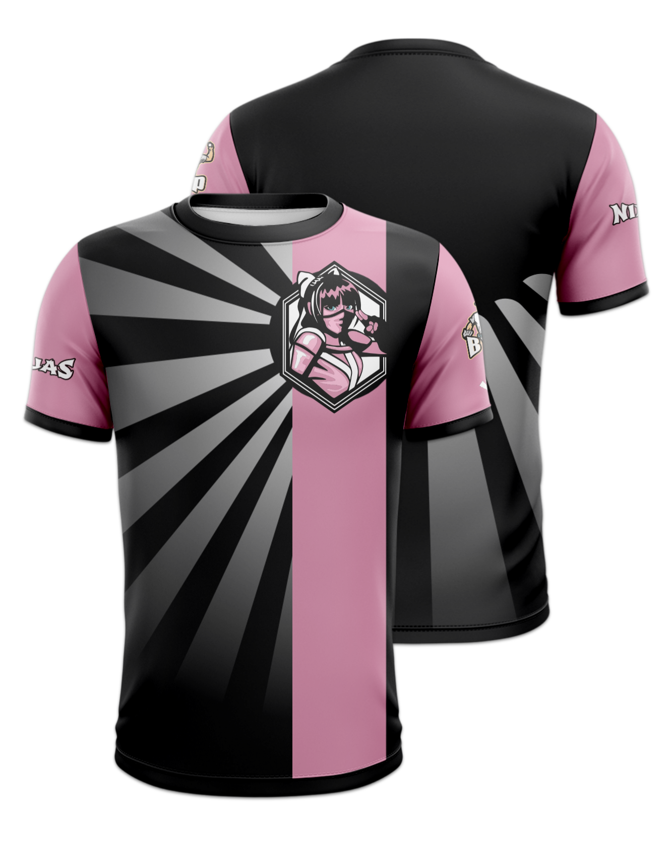 Rendered product preview, stack