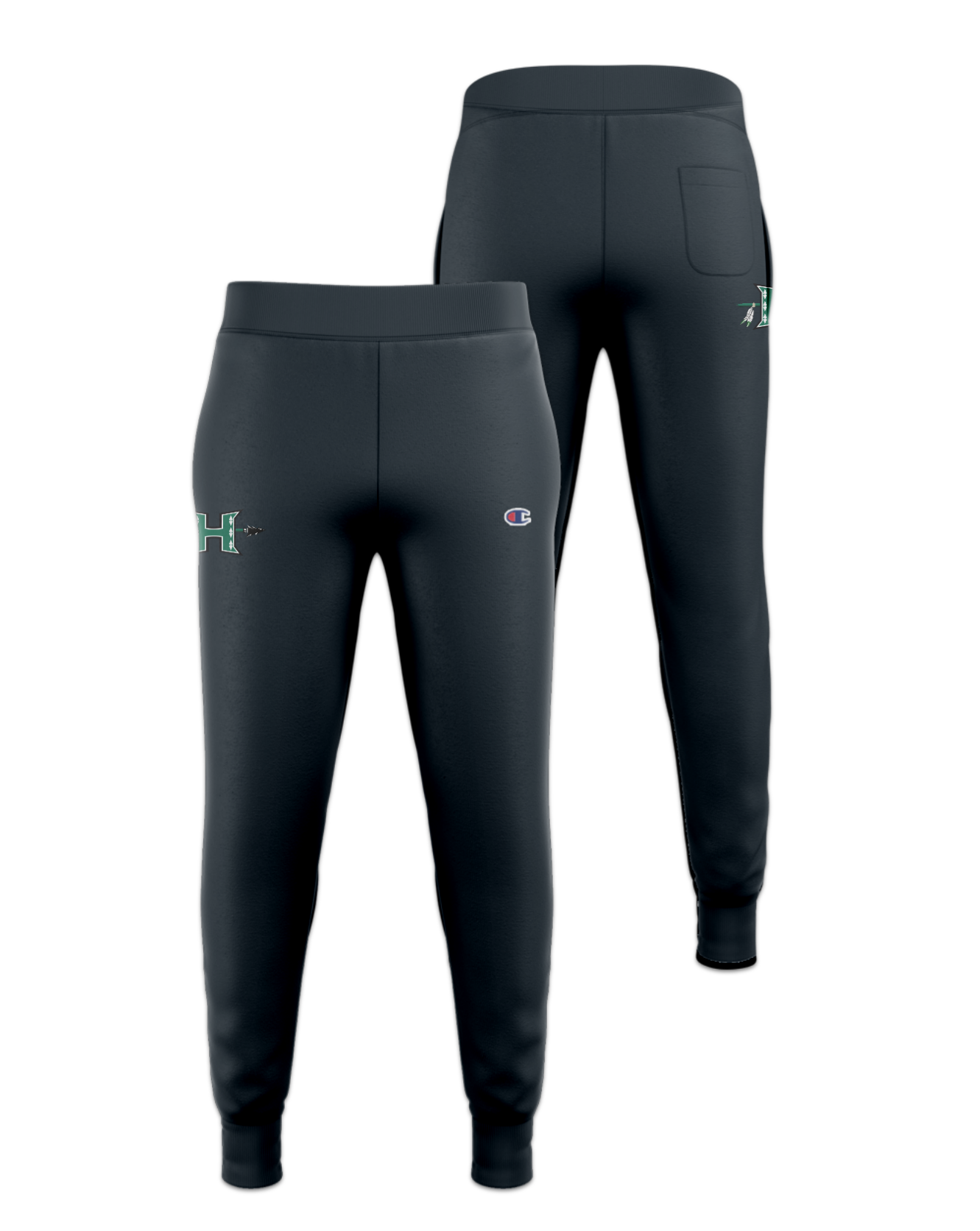 Rendered product preview, stack