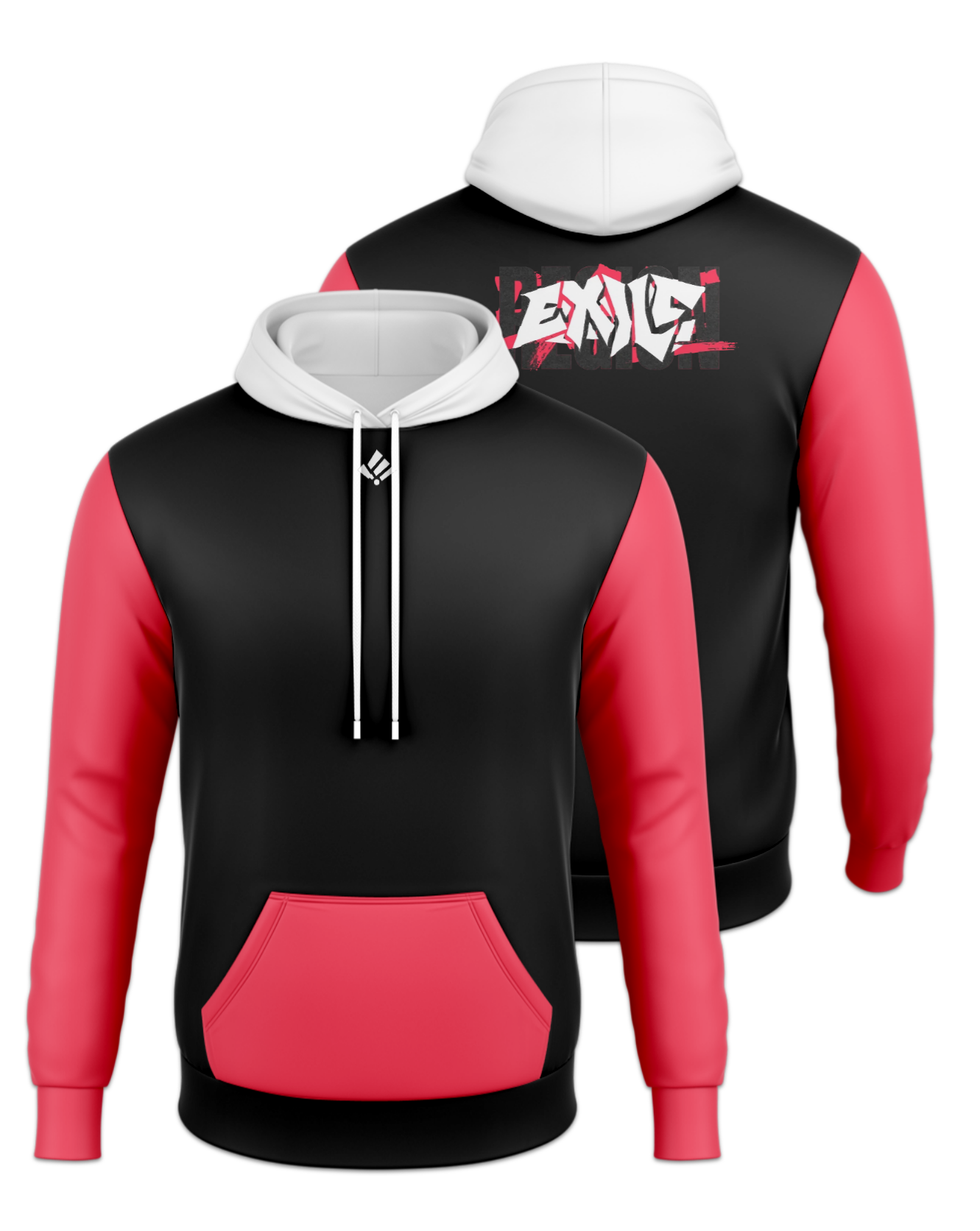 Rendered product preview, stack