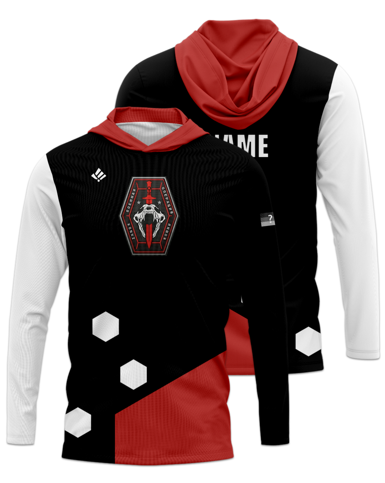 Rendered product preview, stack