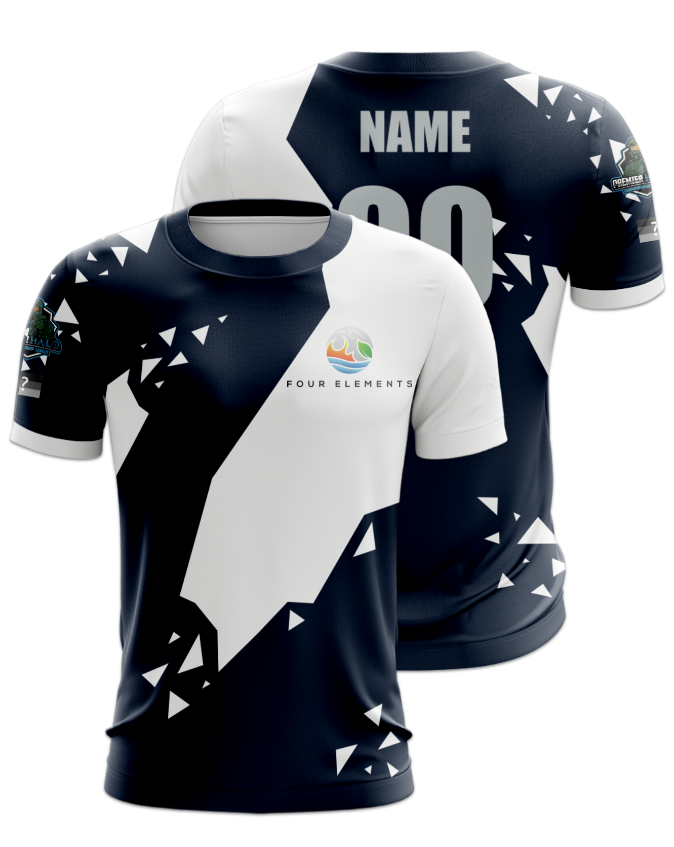 Rendered product preview, stack