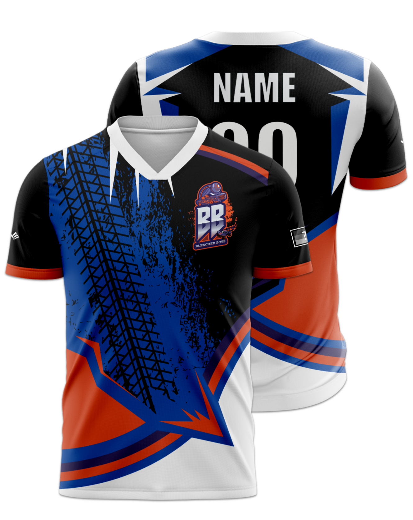 Rendered product preview, stack