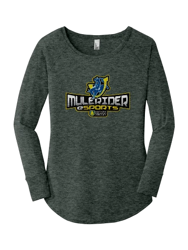 Women's Perfect Tri Long Sleeve Tunic Tee preview, front