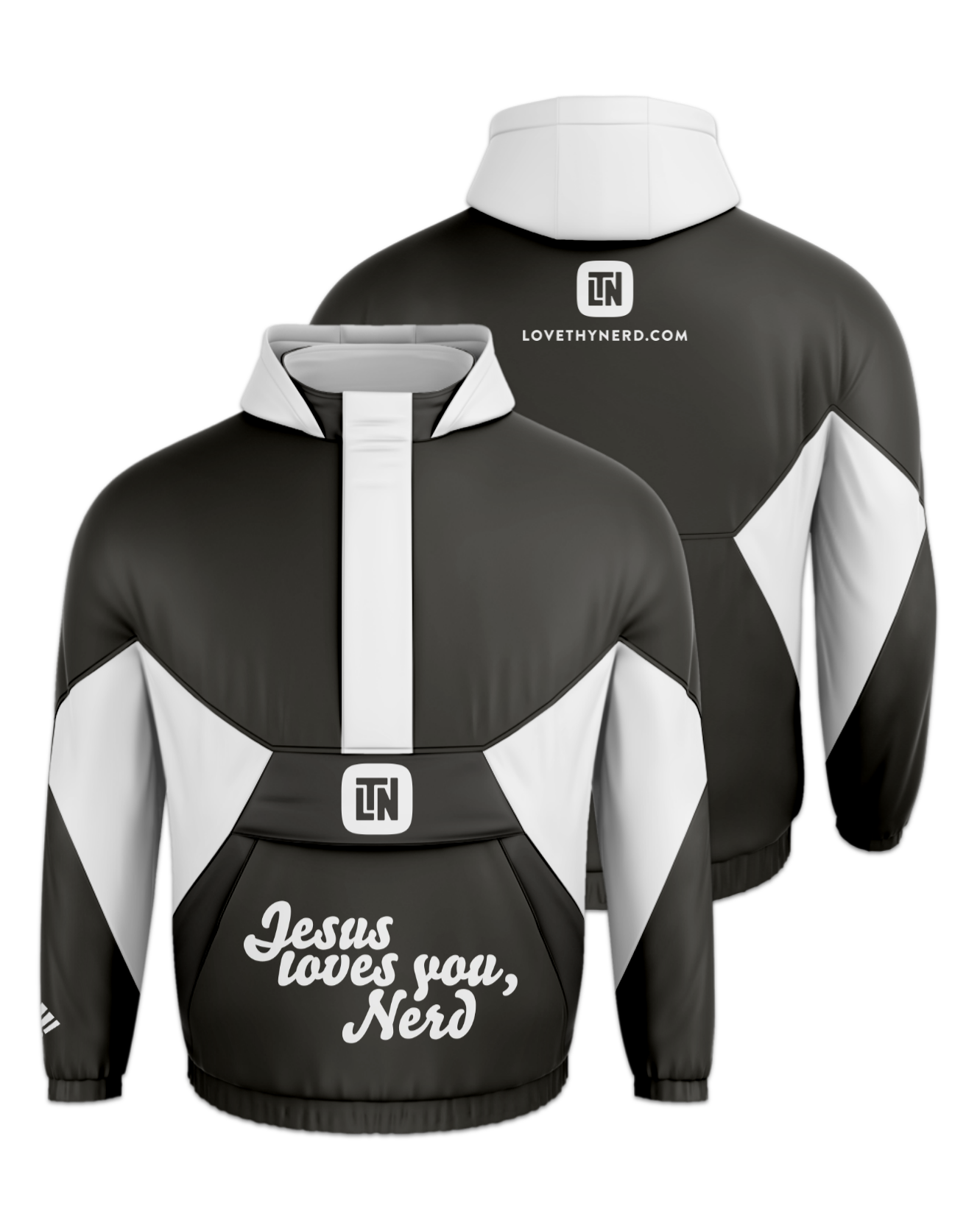 Rendered product preview, stack