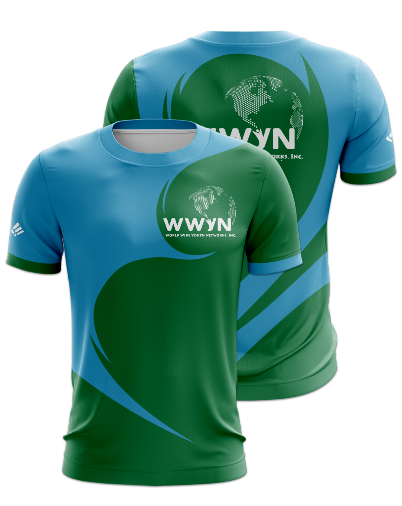 Rendered product preview, stack