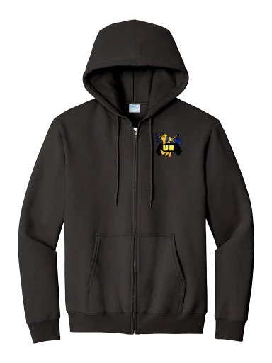 Essential Fleece Full-Zip Hooded Sweatshirt preview, front