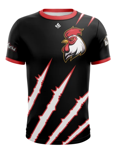 Cluckers Esports Jersey preview, front
