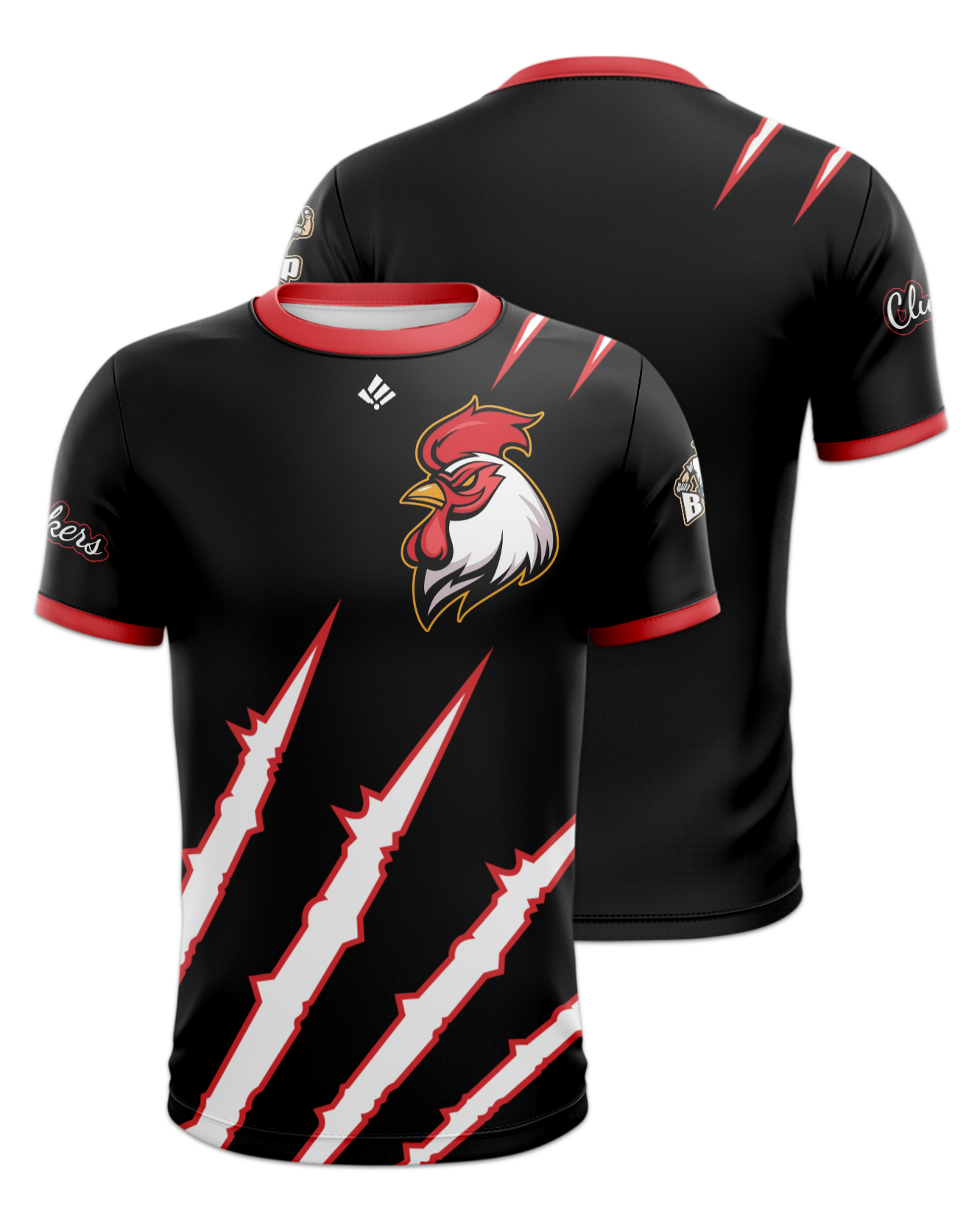 Rendered product preview, stack