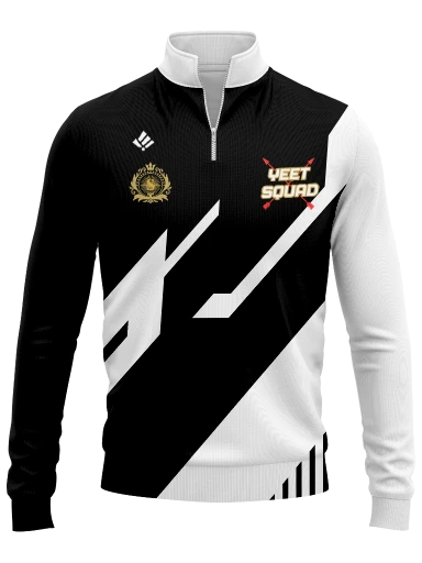 Yeet Squad Zip Sweater preview, front