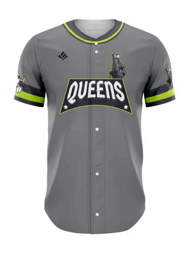 Sublimated Full Button Baseball Jersey preview, front