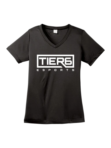 Tier 6 Fundraising Store Women's PosiCharge Competitor V-Neck Tee preview, front